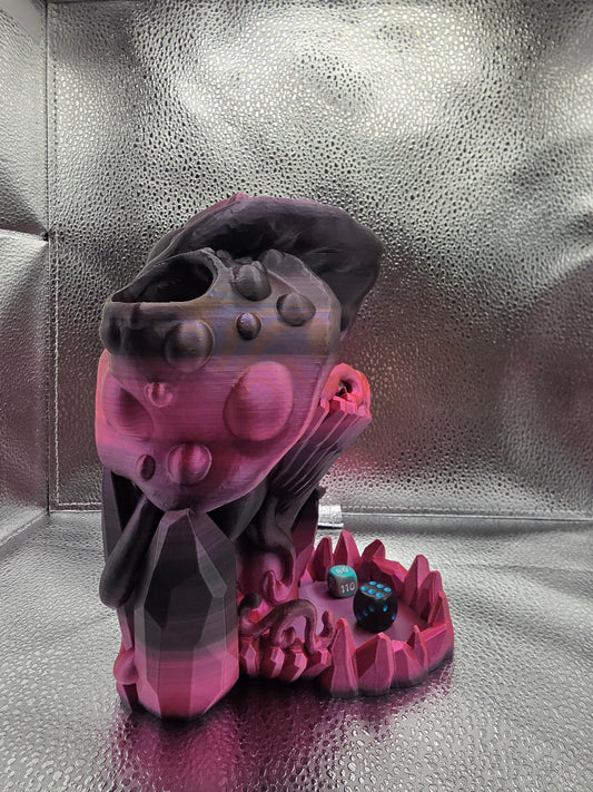 Mushroom Dice Tower (Random Color, Email For Specific Color)
