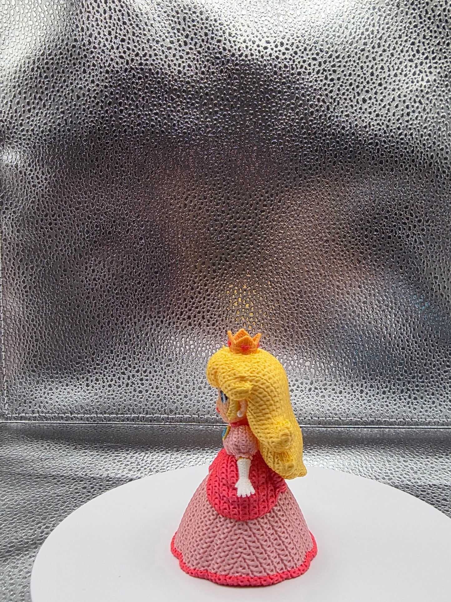 Princess Pink Knitted Style 3d Print