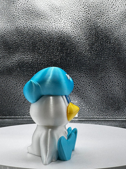 Quaxmon 3d Print COLORED 3 Inches Tall - Metallic Shine