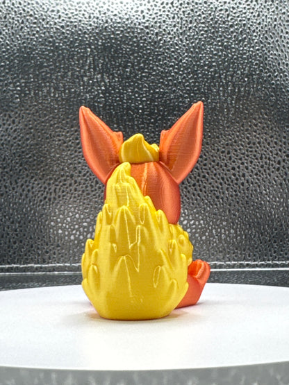 Flaremon 3d Print COLORED 3 Inches Tall - Metallic Shine