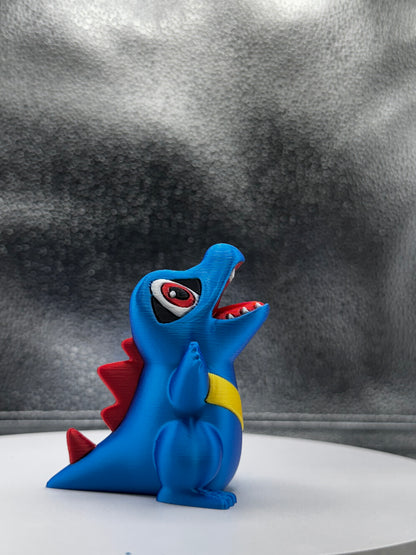 Totomon 3d Print COLORED 3 Inches Tall  - Metallic Shine