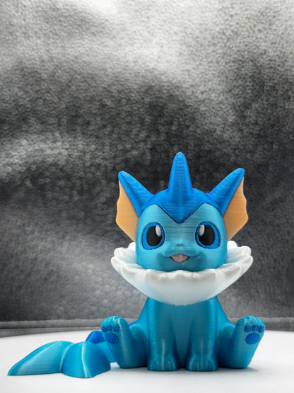 Vapormon3d Print COLORED 3 Inches- Metallic Shine