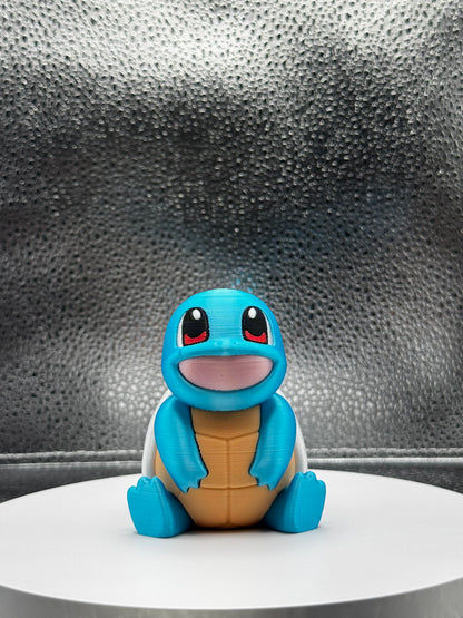 Turtlemon 3d Print COLORED 3 Inches Tall- Metallic Shine