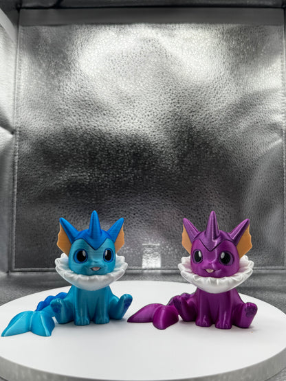 Vapormon3d Print COLORED 3 Inches- Metallic Shine