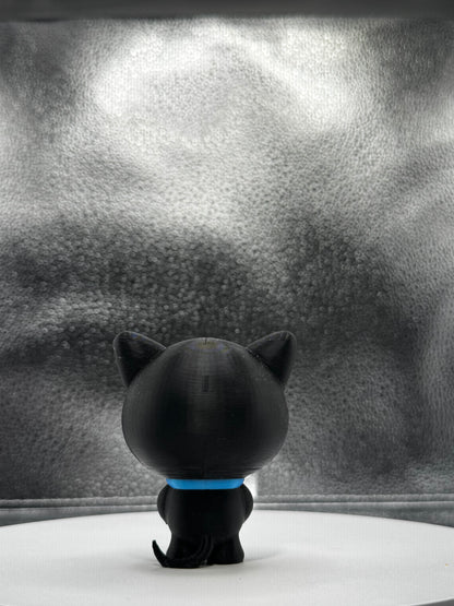 Chocolate Kat 3d Print - Colored