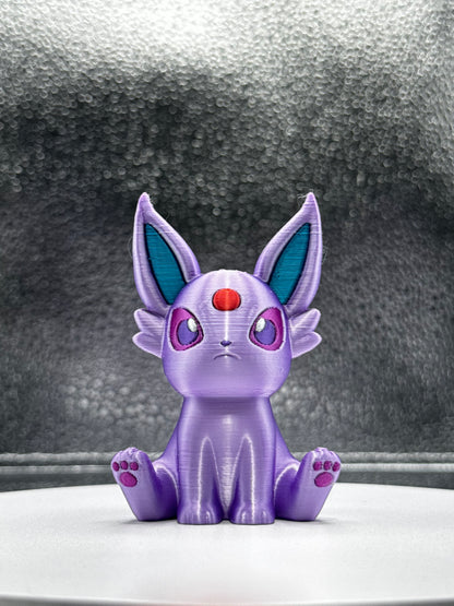 Esmon 3d Printed Colored 3 Inches Tall - Metallic Shine