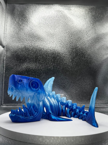 Flexi Skeleton Shark 3D Print