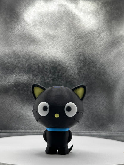 Chocolate Kat 3d Print - Colored