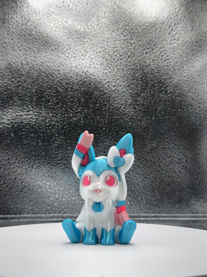 Sylvmon 3d Print COLORED 3 Inches Tall- Metallic Shine