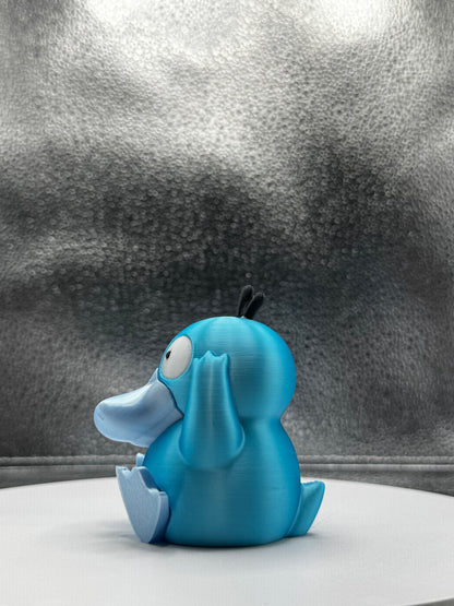 Psychic Duckmon 3d Print COLORED 3 Inches Tall - Metallic Shine