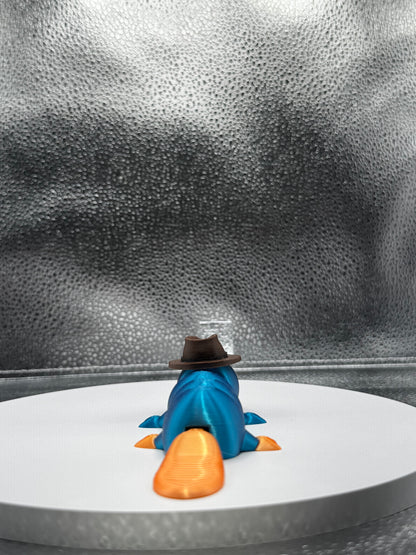 Agent Platypus 3D Print - Hat Removable - Wiggles