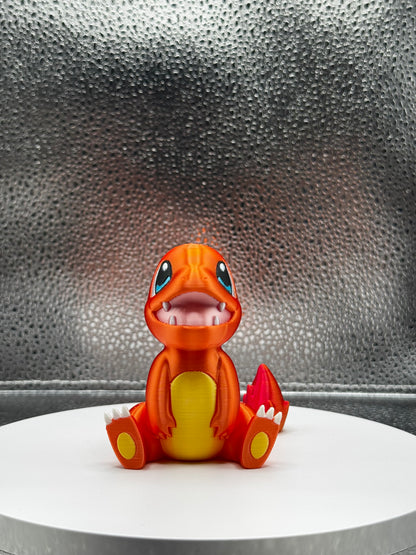 Charmon 3d Print COLORED 3 Inches Tall - Metallic Shine