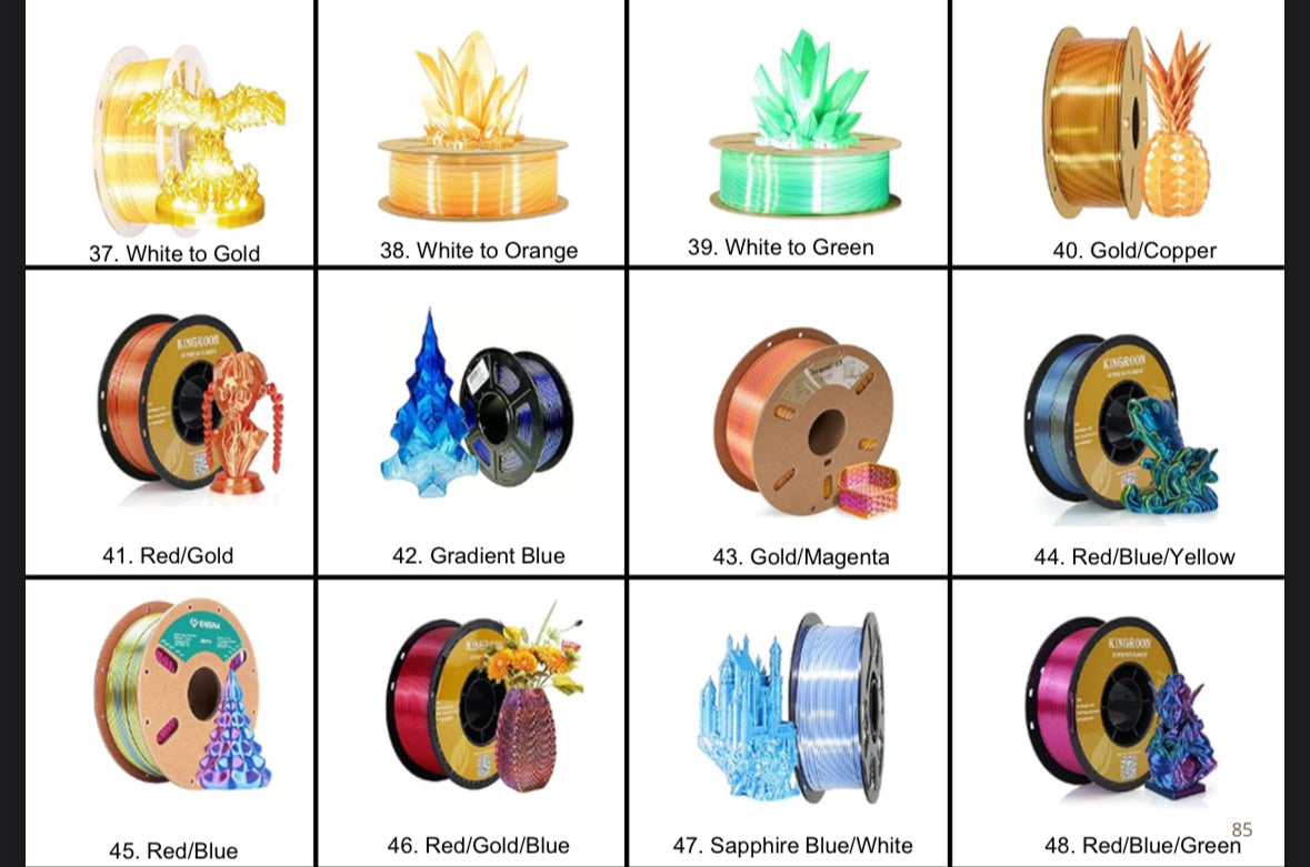 Large Crystal Dragon 3D Print - Random Color