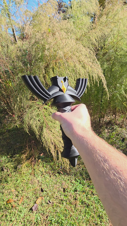 Dark Master Blade Retractable Blade Sword 3D Print