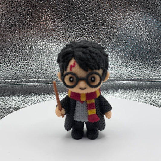 Harry Wizard Knitted Style 3D Print