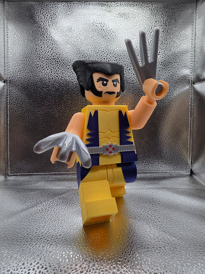Wolver Hero Brick 3D Print