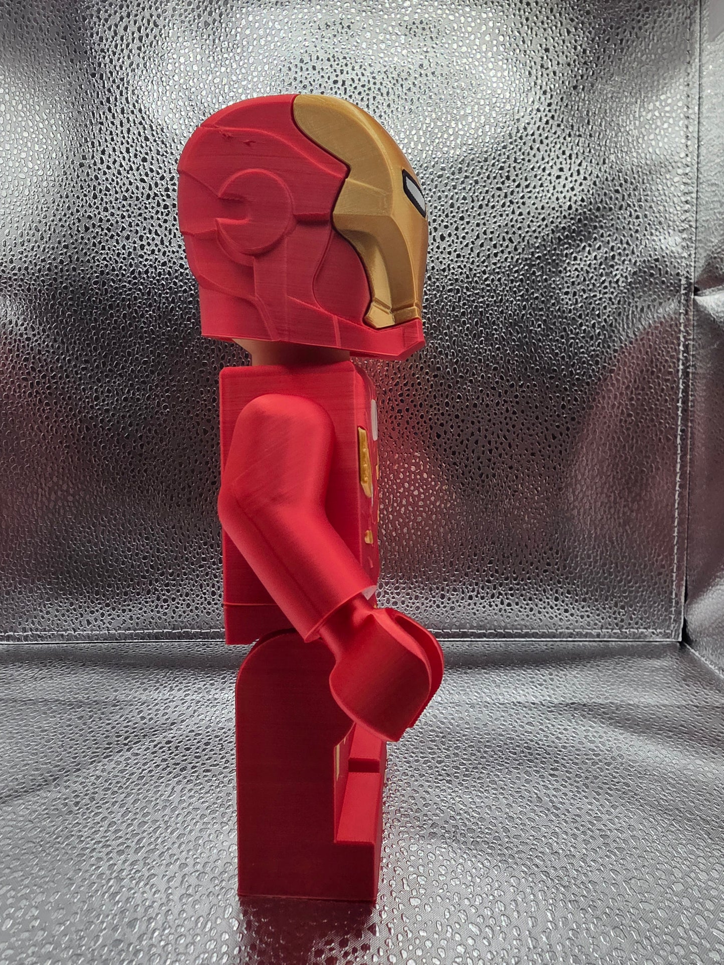 Aluminum Man Hero Brick 3D Print