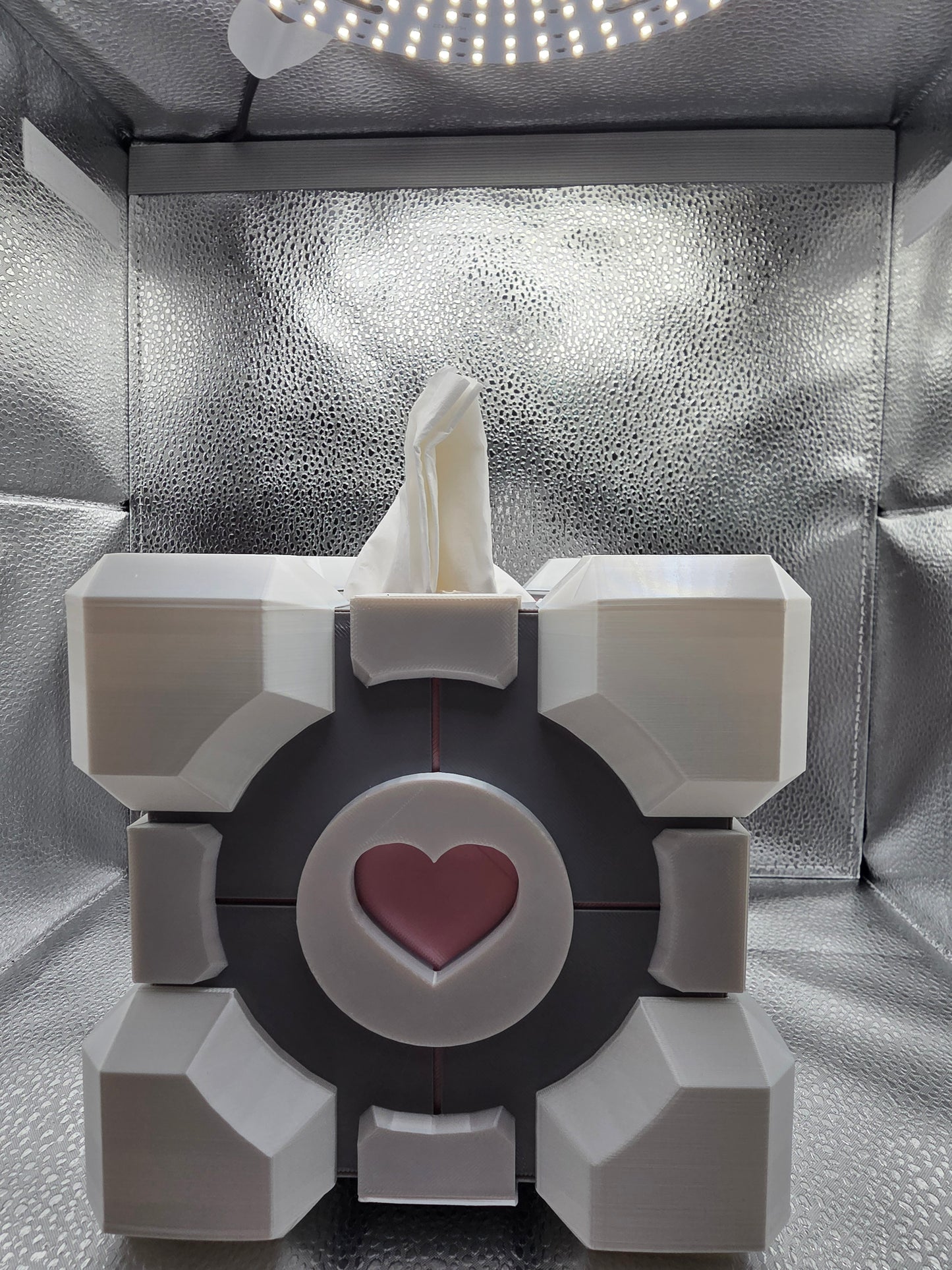 Companion Block Tissue Container