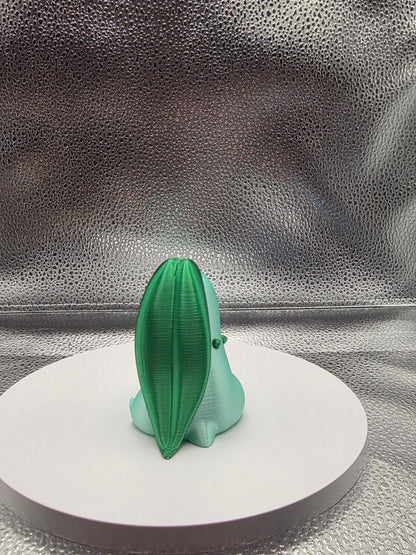 Green Onionmon 3d Print - Metallic Shine
