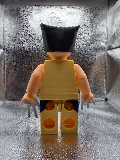 Wolver Hero Brick 3D Print