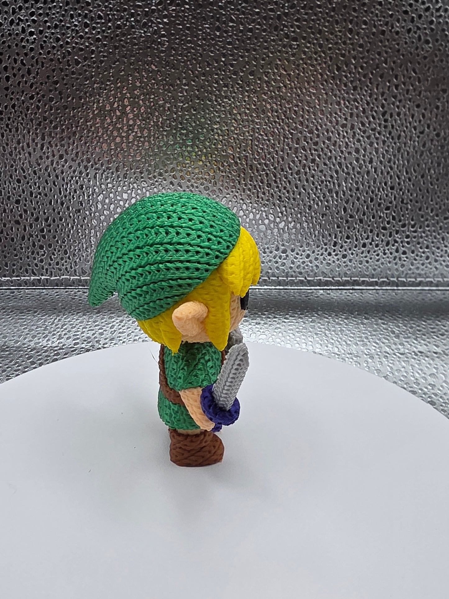 Green Elf Knitted Style 3D Print