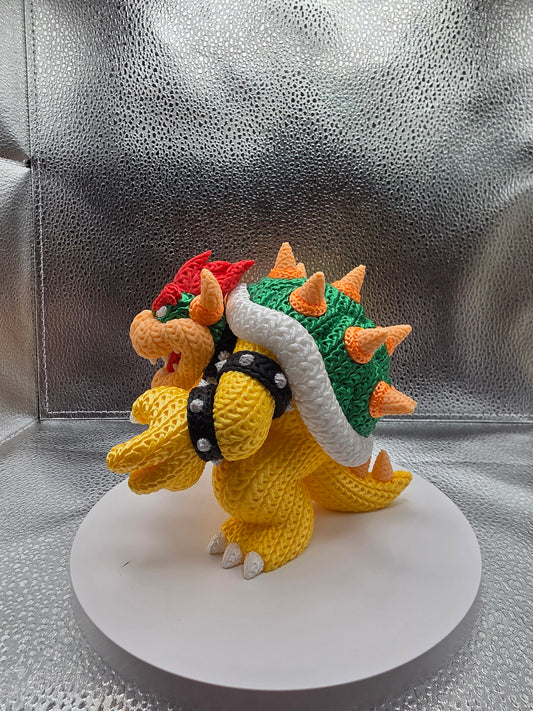King Turtle Knitted Style 3D Print