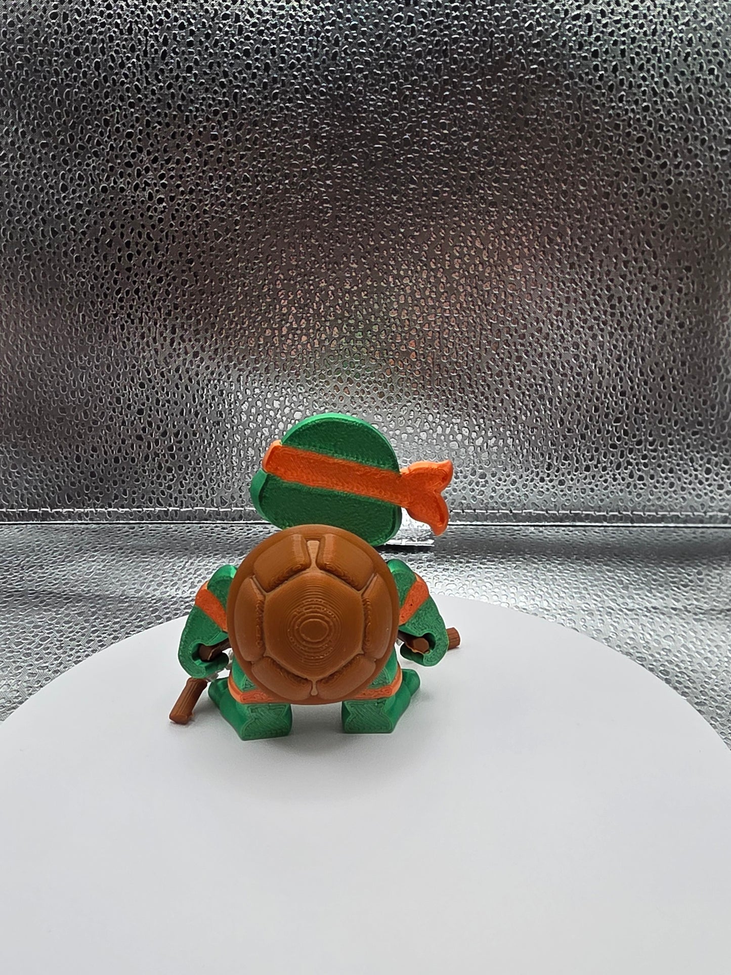 Orange Turtle 3D Print