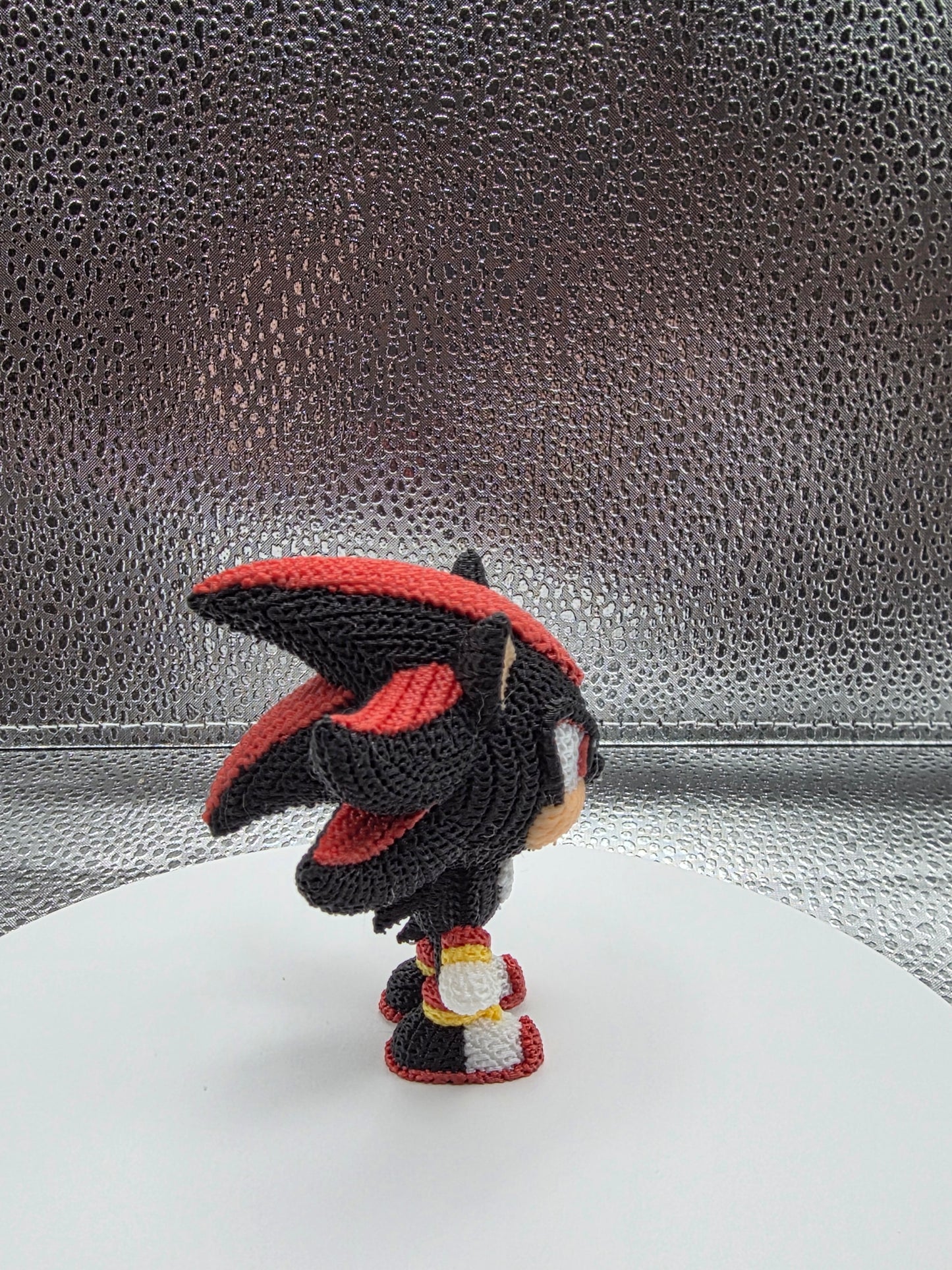 Emo Hedgehog Knitted Style 3D Print