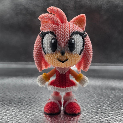 Ammie Hedgehog 3" Tall Knitted Style