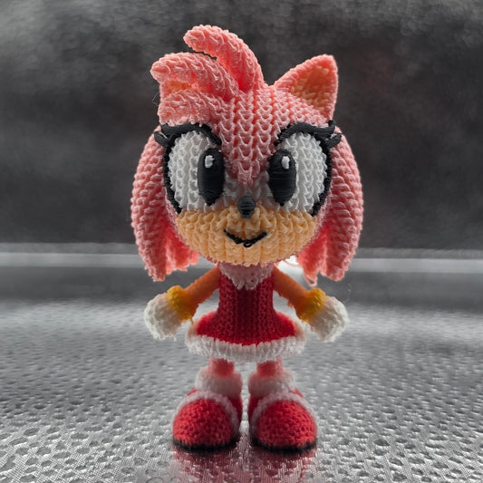 Ammie Hedgehog 3" Tall Knitted Style