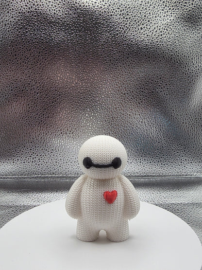 Mr. Balalala Crochet Styled 3d Print COLORED 3.5 Inches Tall
