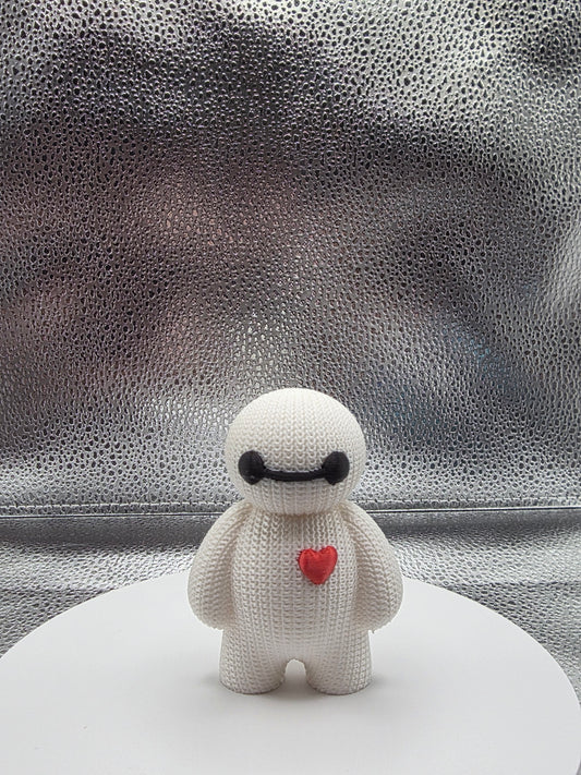 Mr. Balalala Crochet Styled 3d Print COLORED 3.5 Inches Tall