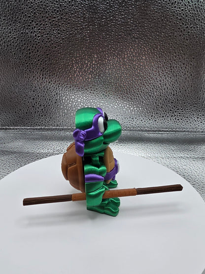 Purple Turtle 3D Print