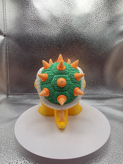 King Turtle Knitted Style 3D Print