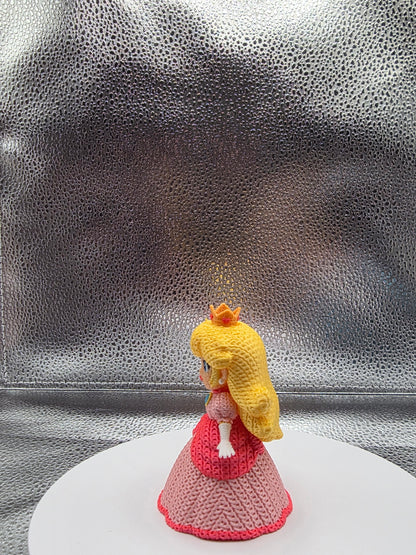 Princess Pink Knitted Style 3d Print