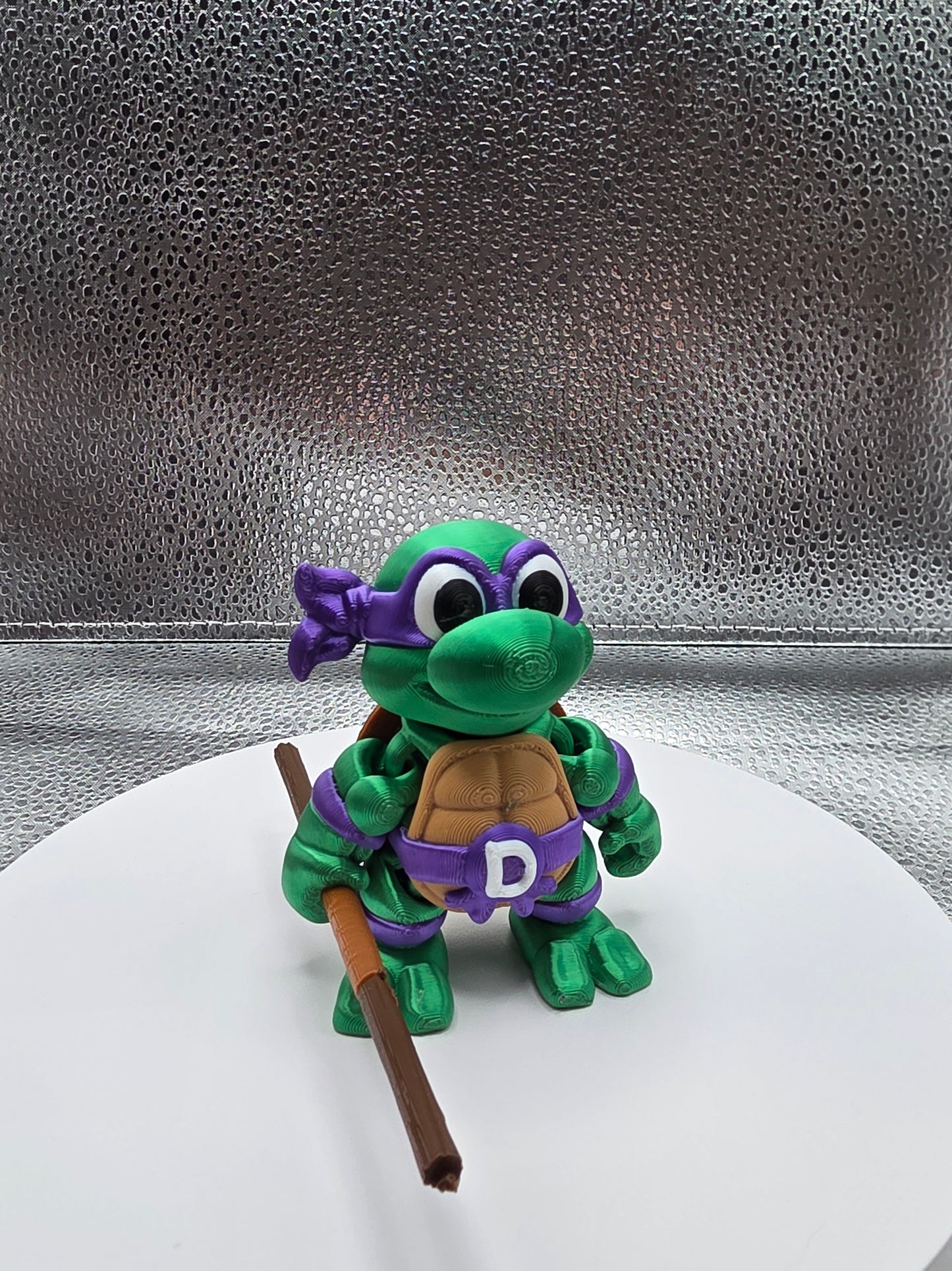 Purple Turtle 3D Print