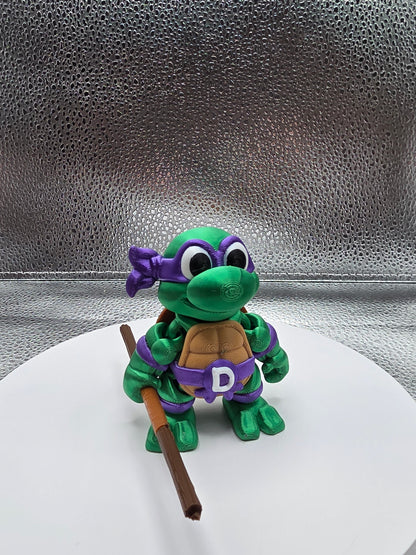 Purple Turtle 3D Print