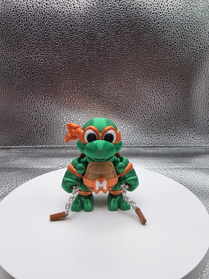 Orange Turtle 3D Print