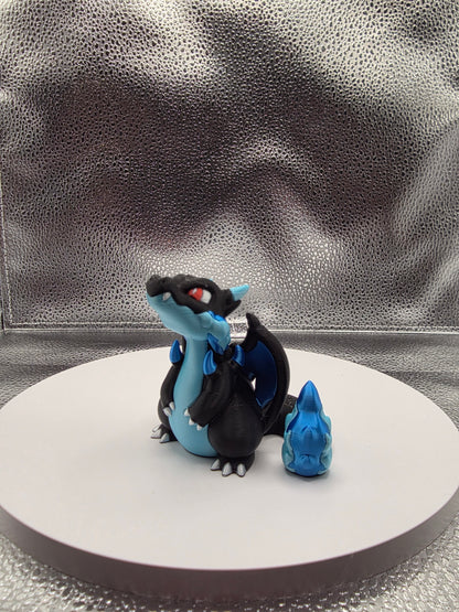 Mega Zardmon X 3d Print COLORED 3 Inches Tall