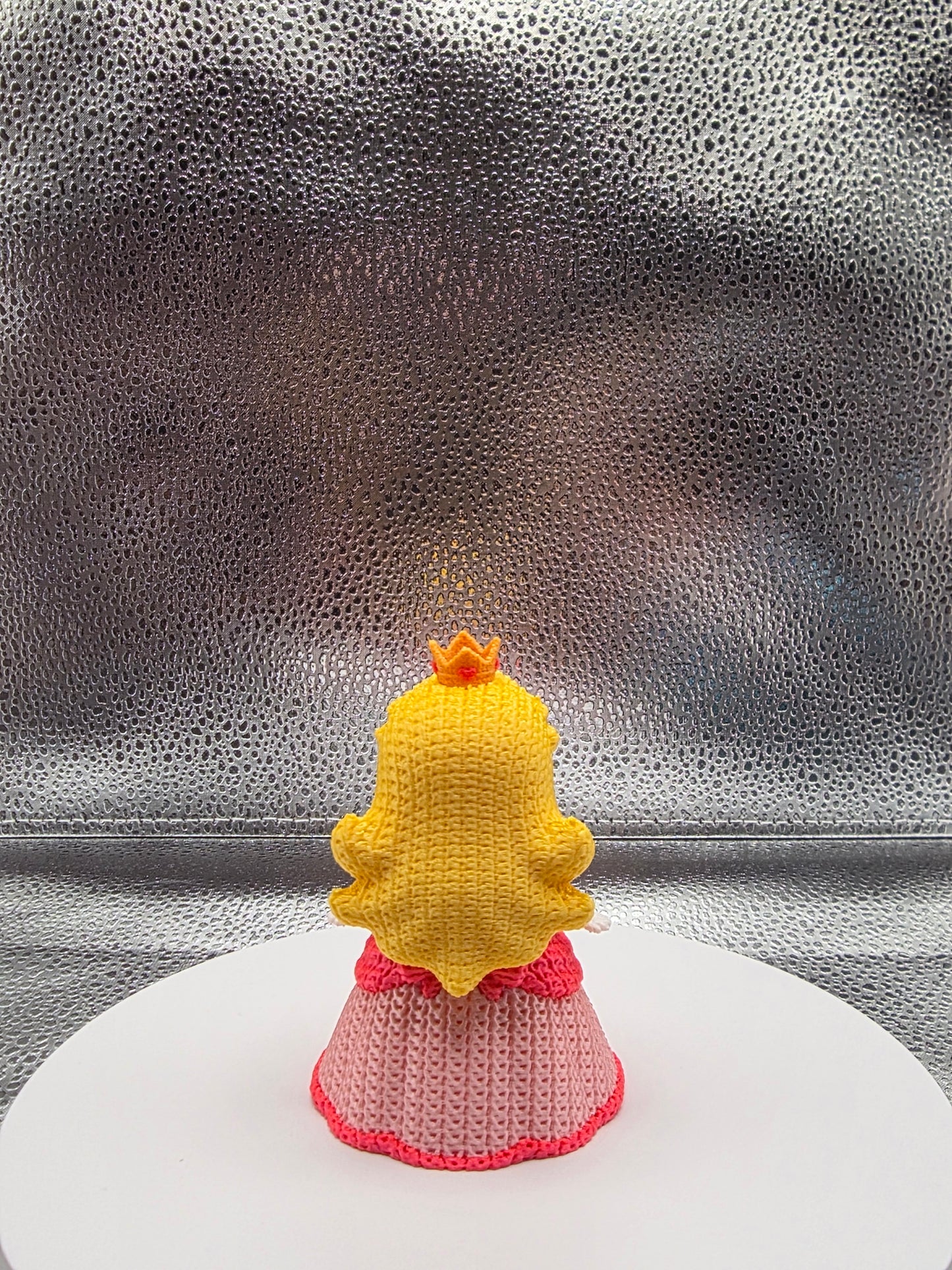 Princess Pink Knitted Style 3d Print