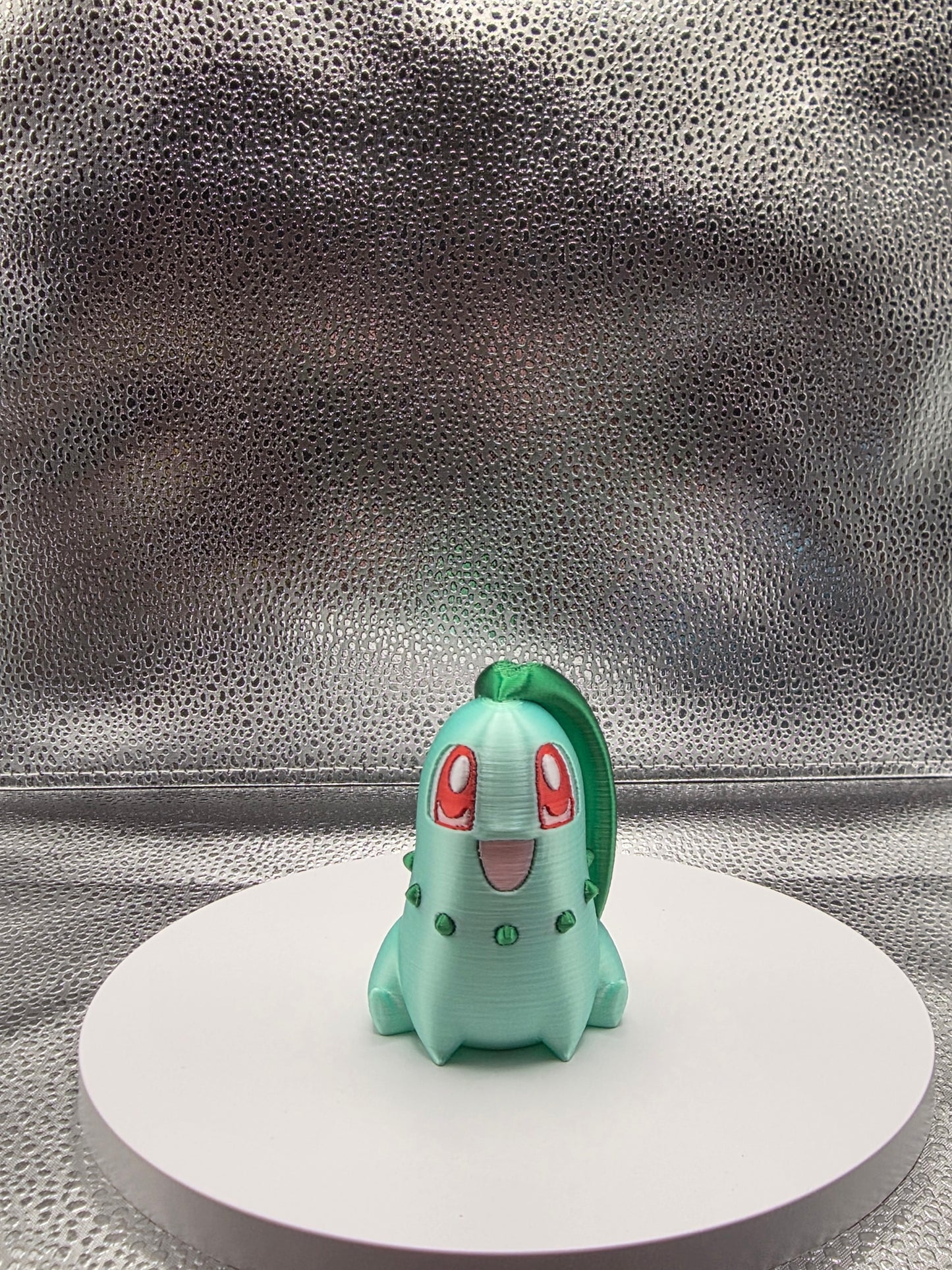 Green Onionmon 3d Print - Metallic Shine