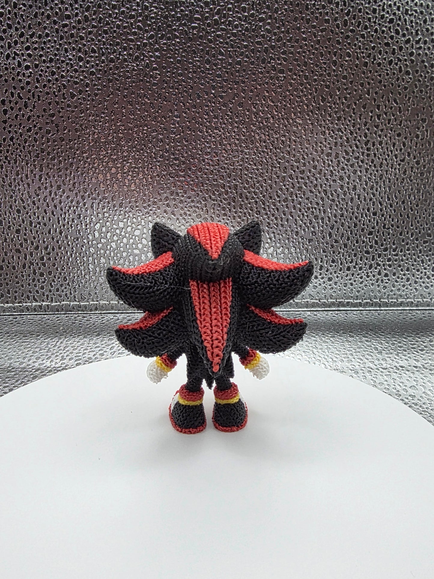 Emo Hedgehog Knitted Style 3D Print