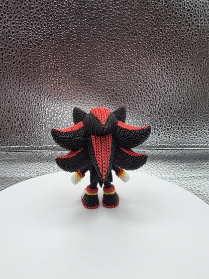 Emo Hedgehog Knitted Style 3D Print