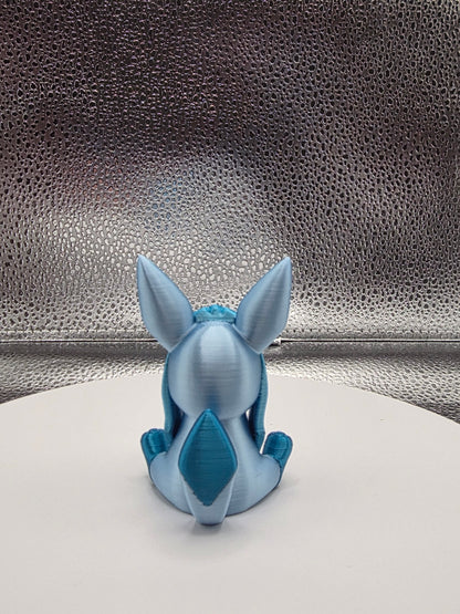 Glacemon 3d Print COLORED 3 Inches- Metallic Shine