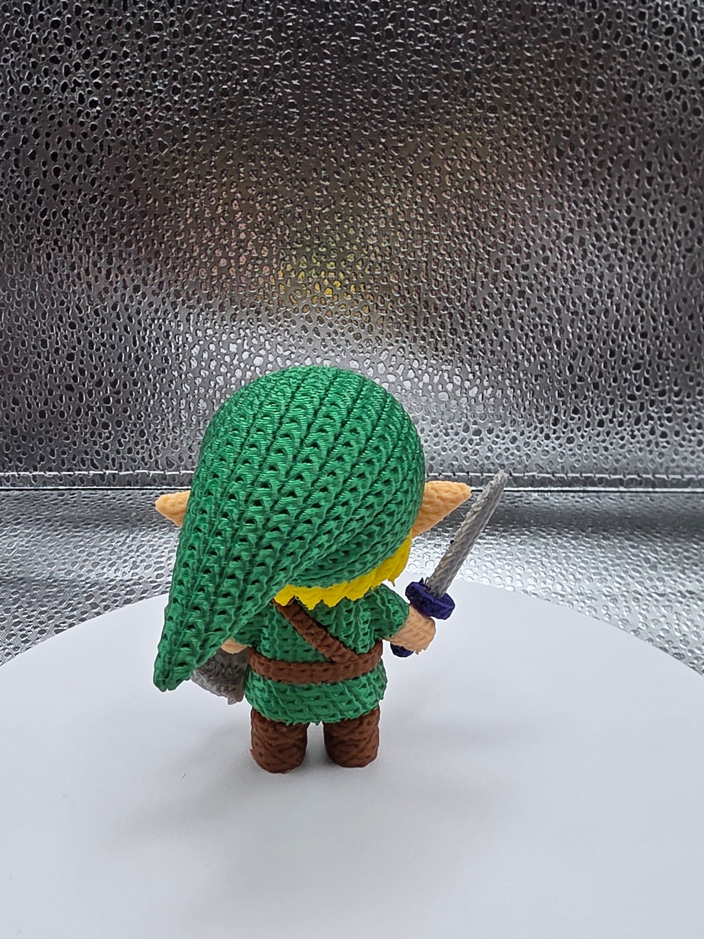 Green Elf Knitted Style 3D Print