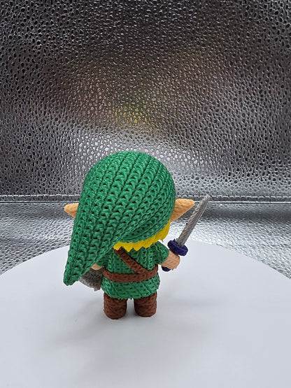 Green Elf Knitted Style 3D Print