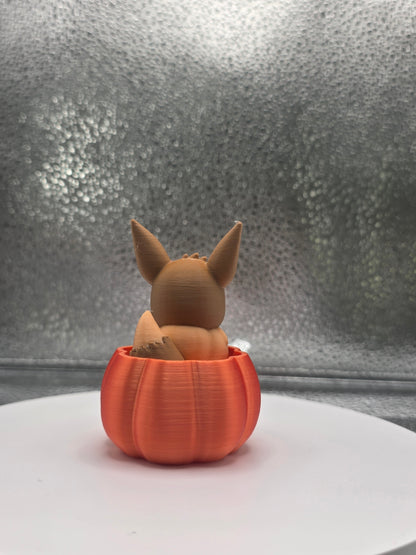 Pumpkin Eevmon 3D Print