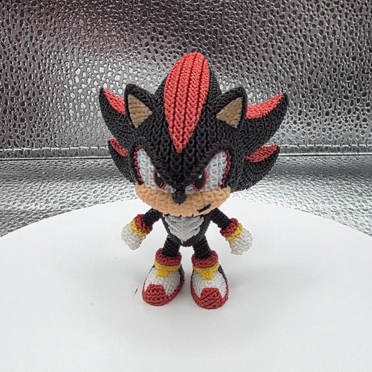 Emo Hedgehog Knitted Style 3D Print