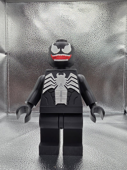 Symbiote Arachnid Villain Brick 3D Print