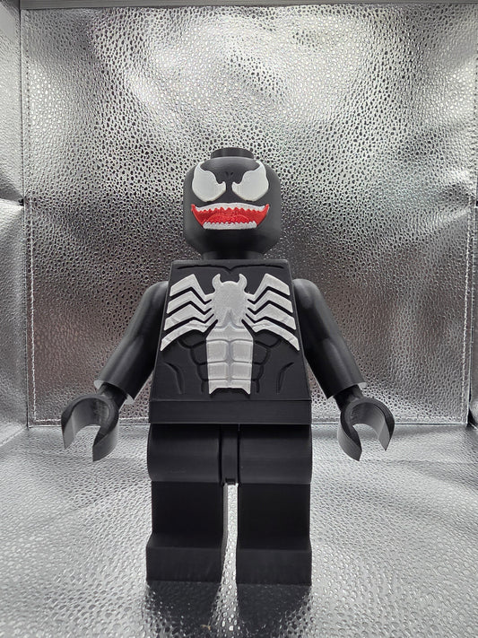 Symbiote Arachnid Villain Brick 3D Print